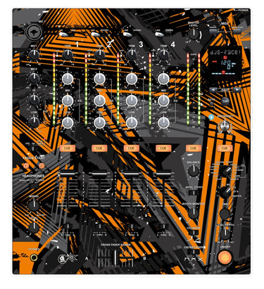 Pioneer DJ DJM 700 Skin Ridge Orange